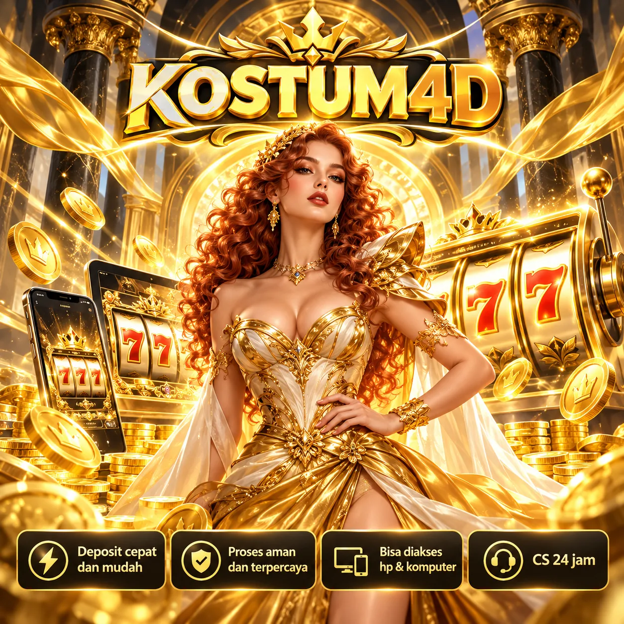 Gambar pendamping KOSTUM4D untuk topik KOSTUM4D VIP: Catatan Kurasi Visual dan Pengalaman Hiburan